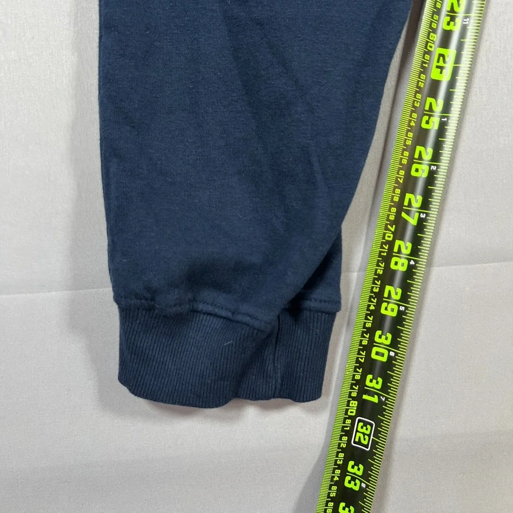 True Religion‎ Jogger Pants Mens XL Navy Cotton Athletic Gym Workout Drawstring